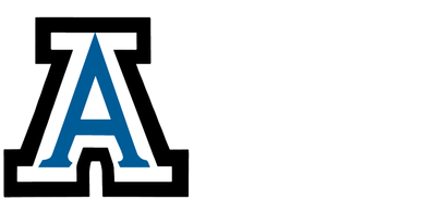 Acalanes "A" logo with a trumpet